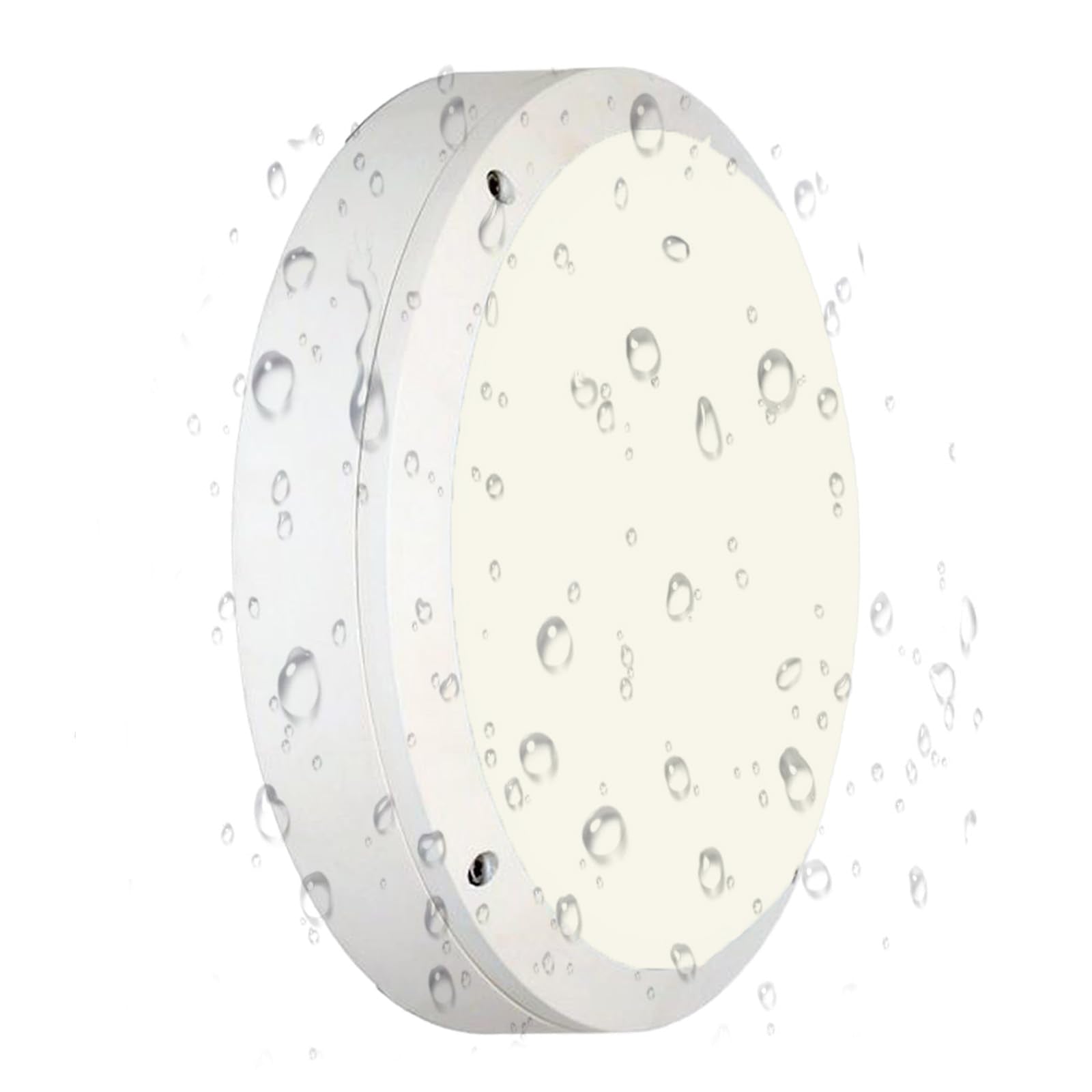Flush Mount Ceiling Light, Die-Cast Aluminium Fully Sealed Moisture Resistant Light, Modern Minimalist Wall Sconce.11 Inch, 20W, 3000K, IP65 Rainproof, for Walls or Ceilings in Wet Areas.