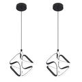 Modern Pendant Light Fixtures,6000K Cool White Chrome Led Pendant Lights for Kitchen Island,Adjustable Kitchen Island Hanging Light Fixture for Dining Room Bedroom Sink, 1 Pack