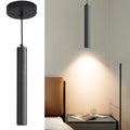 2 Pack Minimalist Kitchen Island Pendant Lights, Black Modern Linear Hanging Light Fixture, Bubble Acrylic, Adjustable 2700K/4500K/6500K, LED Ceiling Lamp for Dining Room, Bedside, Bathroom, Bar